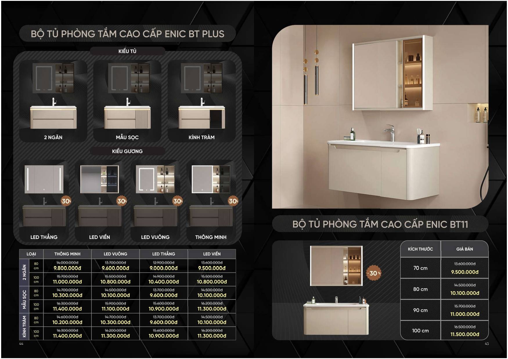 Bảng giá và Catalogue Thiết bị vệ sinh thông minh ENIC /Page 22